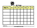 chore chart